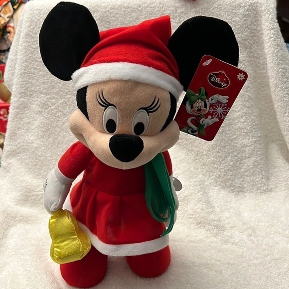 Minnie Mouse musical dancing Christmas Plush - Picture 1 of 9